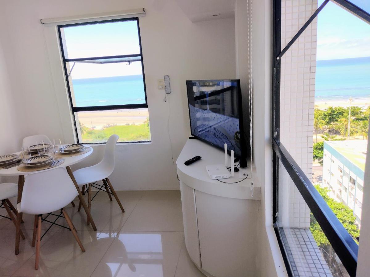 Apto De Frente Para O Mar, Piscina Na Cobertura Recife Buitenkant foto