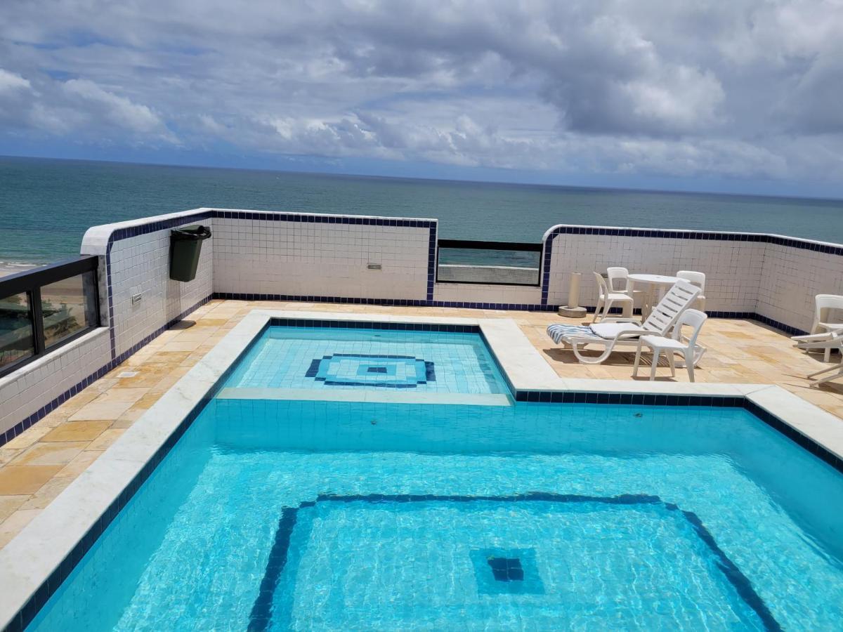 Apto De Frente Para O Mar, Piscina Na Cobertura Recife Buitenkant foto